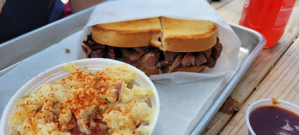 Pit Master with Potato Salad